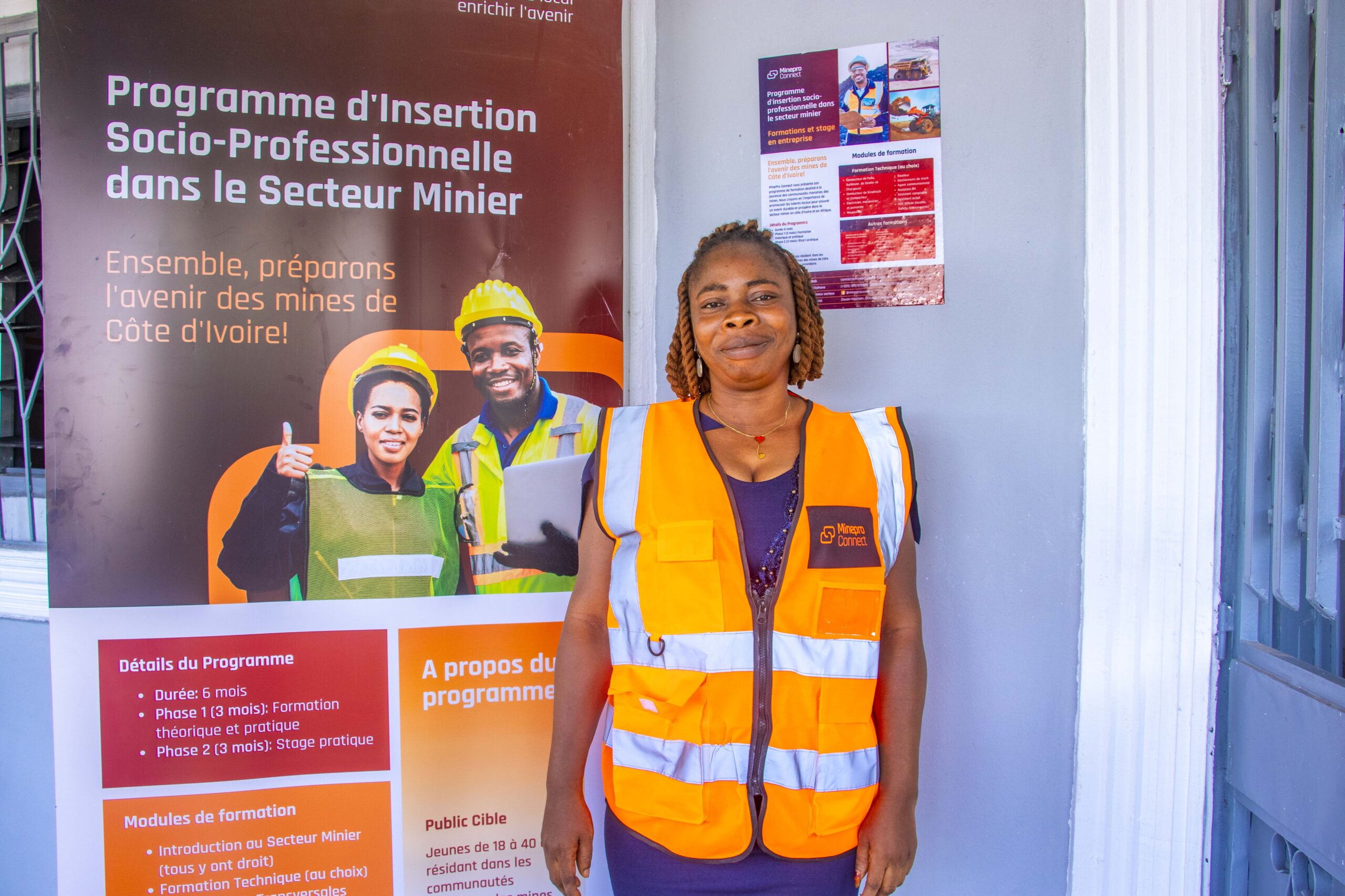 Témoignage de Ouya Mélanie, apprenant en conduite d&rsquo;engin-chargeuse